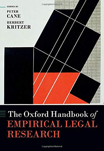 Imagen de archivo de The Oxford Handbook of Empirical Legal Research (Oxford Handbooks) a la venta por Housing Works Online Bookstore