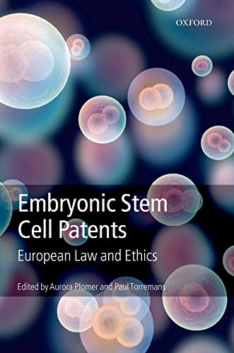 Beispielbild fr Embryonic Stem Cell Patents: European Patent Law and Ethics zum Verkauf von WeBuyBooks