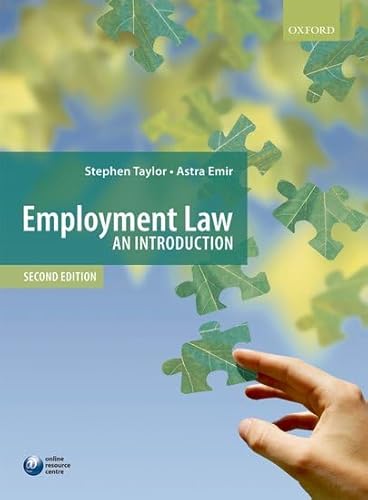 Employment Law (9780199543922) by Taylor, Stephen; Emir, Astra