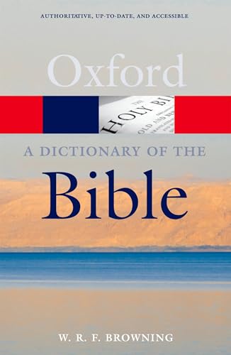 Imagen de archivo de A Dictionary of the Bible (Oxford Quick Reference) a la venta por Books From California