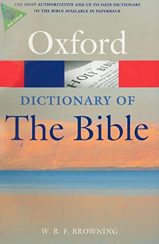 9780199543984: A Dictionary of the Bible