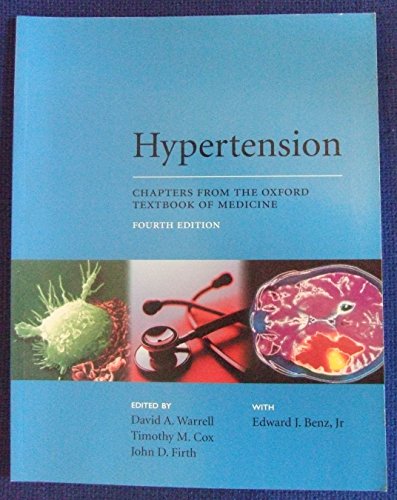 Beispielbild fr Hypertension: Chapters from the Oxford Textbook of Medicine zum Verkauf von AwesomeBooks