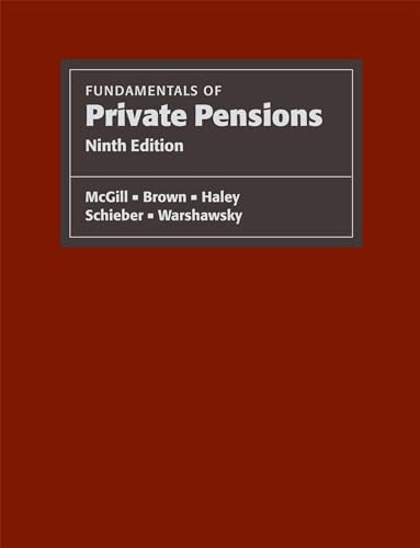 Stock image for Fundamentals of Private Pensions for sale by Textbooks_Source