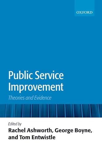 Imagen de archivo de Public Service Improvement: Theories and Evidence a la venta por dsmbooks