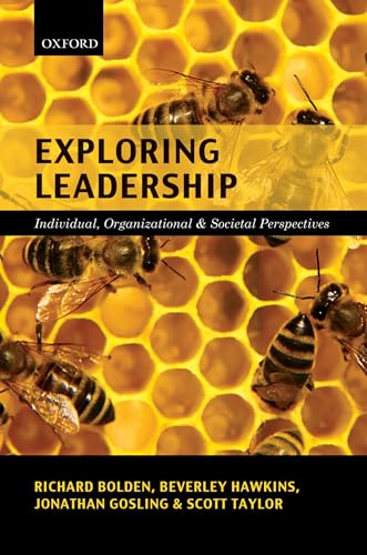 Beispielbild fr Exploring Leadership : Individual, Organizational, and Societal Perspectives zum Verkauf von Better World Books