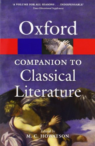 Stock image for The Oxford Companion to Classical Literature 3/e (Oxford Quick Reference) for sale by WorldofBooks