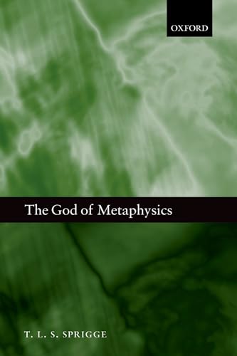 9780199549290: The God of Metaphysics