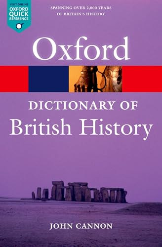 Beispielbild fr A Dictionary of British History zum Verkauf von Blackwell's