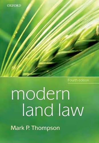 Beispielbild fr Modern Land Law zum Verkauf von WorldofBooks