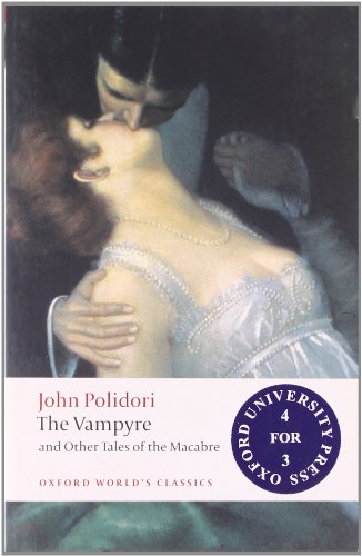 Imagen de archivo de The Vampyre and Other Tales of the Macabre a la venta por Better World Books
