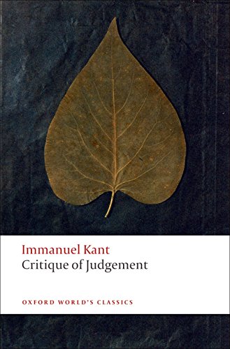 9780199552467: Critique of Judgement (Oxford World's Classics)