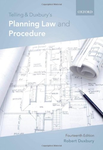 Imagen de archivo de Telling & Duxbury's Planning Law and Procedure (Grove Art Series) a la venta por WorldofBooks