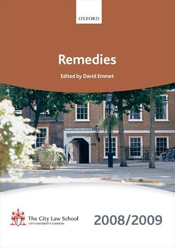 Remedies 2008-2009: 2008 Edition (Blackstone Bar Manual) (9780199553587) by Bobb-Semple, Colin; Browne, Julie; Duncan, Nigel