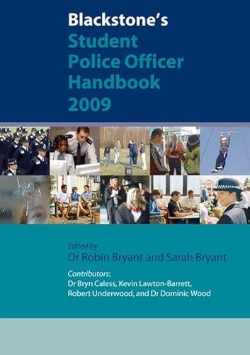 Imagen de archivo de Blackstones Student Police Officer Handbook 2009 a la venta por Reuseabook