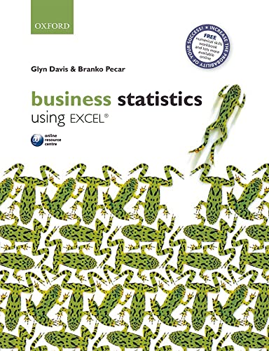 Beispielbild fr Business Statistics Using Excel zum Verkauf von AwesomeBooks