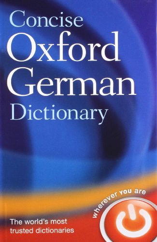 9780199558100: Concise Oxford German Dictionary