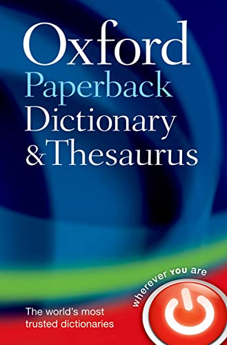 Imagen de archivo de Oxford Paperback Dictionary & Thesaurus 3e a la venta por ThriftBooks-Dallas