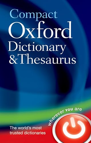Stock image for Compact Oxford Dictionary & Thesaurus for sale by AwesomeBooks