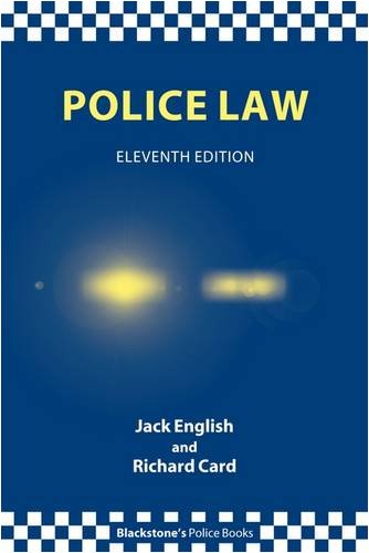Imagen de archivo de Police Law a la venta por Better World Books Ltd