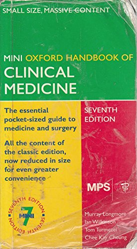 Stock image for Oxf Handb Clinic Med Mini 7e Mps P for sale by Reuseabook
