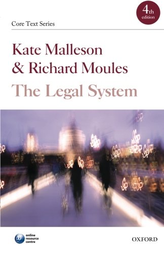 9780199560189: The Legal System (Core Text Series)