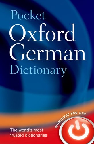 Stock image for Pocket Oxford German Dictionary for sale by Better World Books