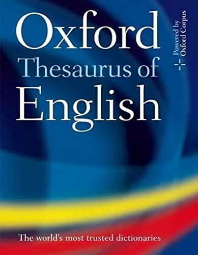 9780199560813: Oxford Thesaurus of English