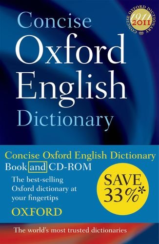 9780199561056: Concise Oxford English Dictionary: Dictionary and CD-ROM set, 11th edition, revised 2009