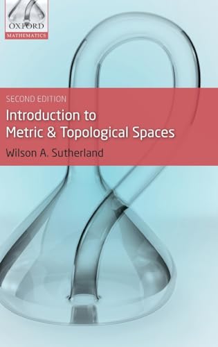 9780199563074: Introduction to Metric and Topological Spaces