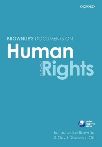 Imagen de archivo de Brownlies Documents on Human Rights a la venta por Zoom Books Company