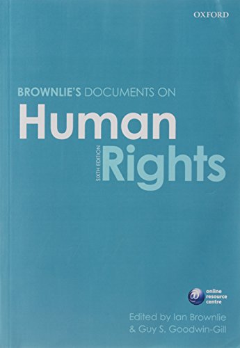 Stock image for Brownlies Documents on Human Rights for sale by Zoom Books Company
