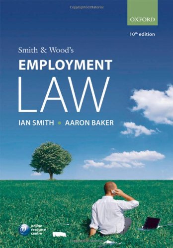 9780199565542: Smith & Wood's Employment Law