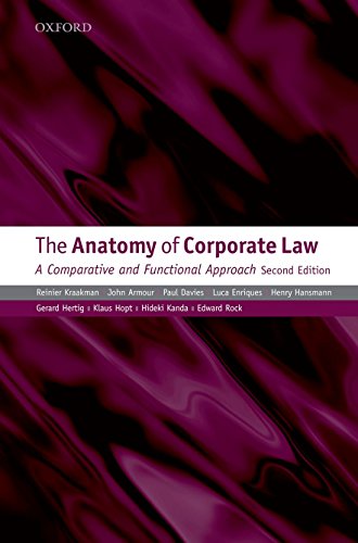 9780199565832: The Anatomy of Corporate Law: A Comparative and Functional Approach