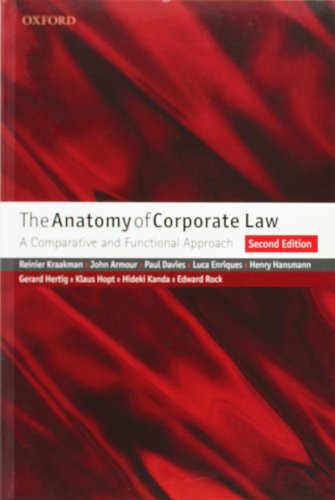 Stock image for The Anatomy of Corporate Law: A Comparative and Functional Approach for sale by Book Deals