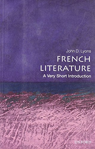 Imagen de archivo de French Literature: a Very Short Introduction a la venta por Better World Books