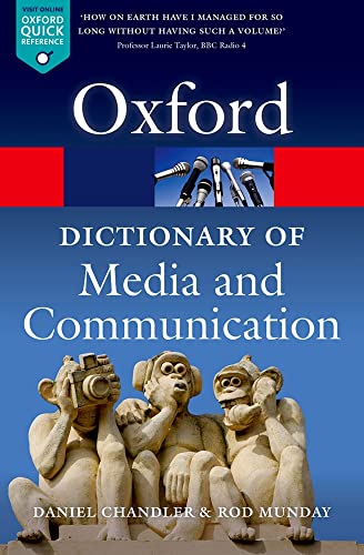 Stock image for A Dictionary of Media and Communication for sale by Better World Books