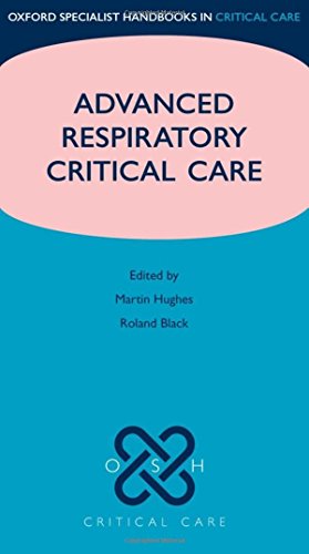 9780199569281: Advanced Respiratory Critical Care (Oxford Specialist Handbooks in Critical Care)
