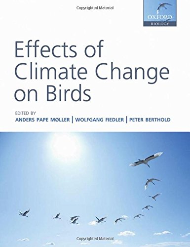 9780199569748: Effects of Climate Change on Birds