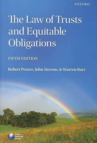 9780199570638: The Law of Trusts and Equitable Obligations