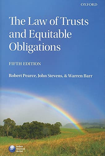 Immagine dell'editore per The Law of Trusts and Equitable Obligations venduto da Reuseabook