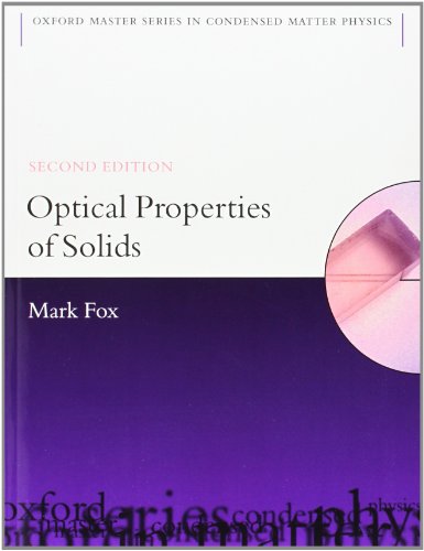 9780199573370: Optical Properties of Solids (Oxford Master Series in Physics)