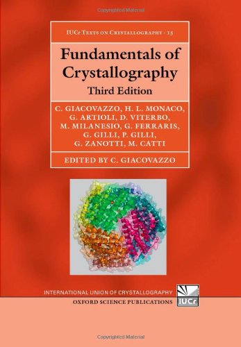Imagen de archivo de Fundamentals of Crystallography a la venta por Revaluation Books