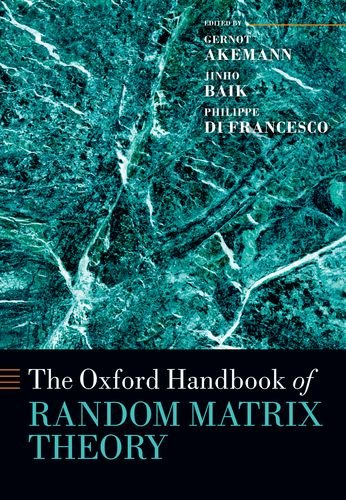 9780199574001: The Oxford Handbook of Random Matrix Theory
