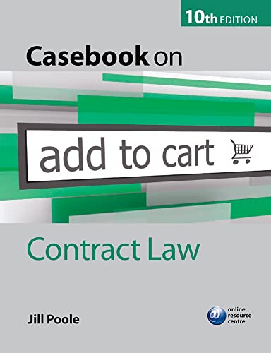 Stock image for Casebook on Contract Law for sale by WorldofBooks