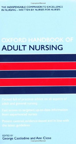Imagen de archivo de Oxford Handbook of Adult Nursing and Emergencies in Adult Nursing Pack (Pack) a la venta por Iridium_Books