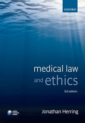 9780199576487: Medical Law and Ethics