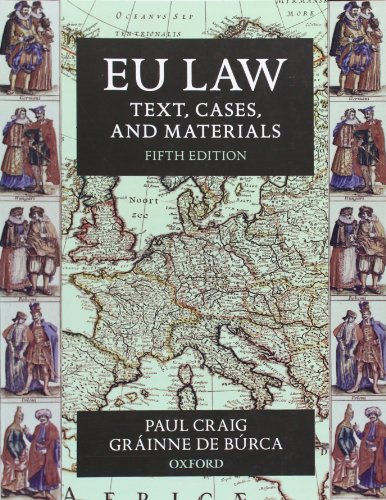 Imagen de archivo de EU Law: Text, Cases, and Materials a la venta por AwesomeBooks