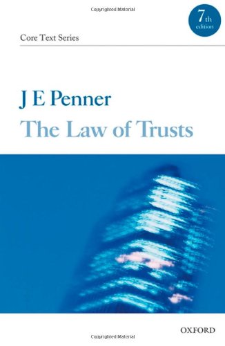 Beispielbild fr The Law of Trusts (Core Texts Series) zum Verkauf von AwesomeBooks