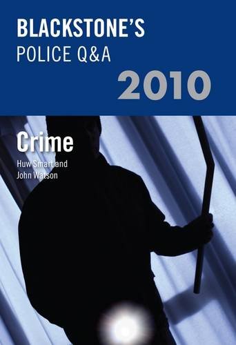 Stock image for Blackstone's Police Q&A: Crime 2010 for sale by Bellwetherbooks