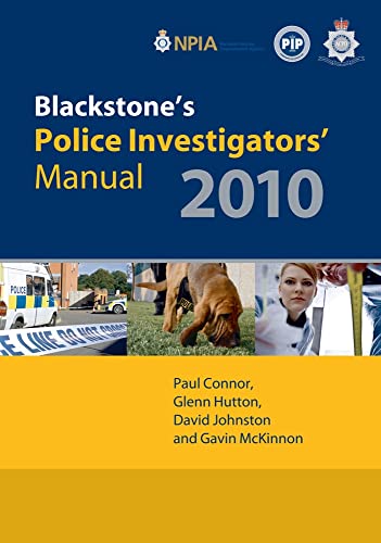Beispielbild fr Blackstone's Police Investigators' Manual 2010 zum Verkauf von Iridium_Books